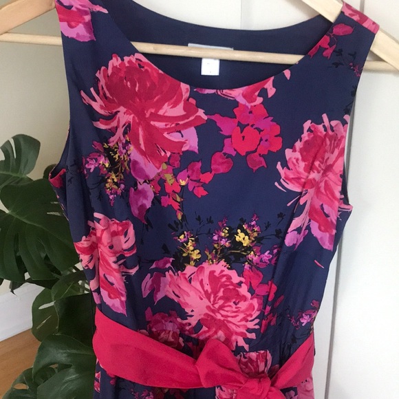 Garnet Hill Floral Cotton Dress - Picture 3 of 4